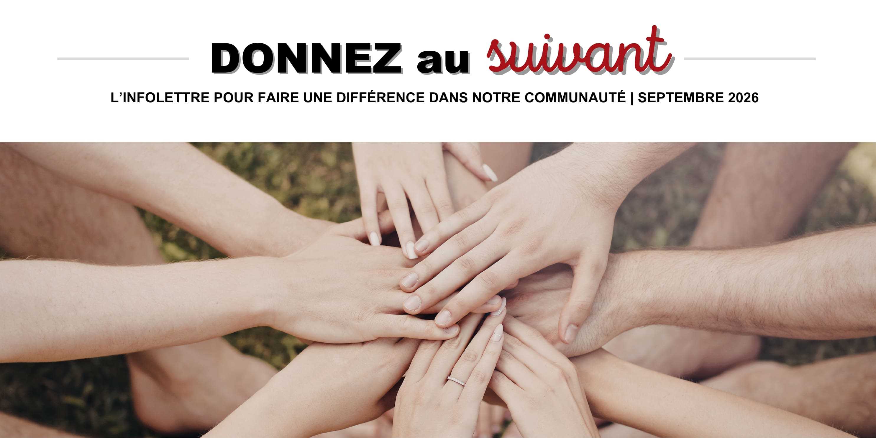 Infolettre Septembre : Quand la solidarité dépasse les frontières